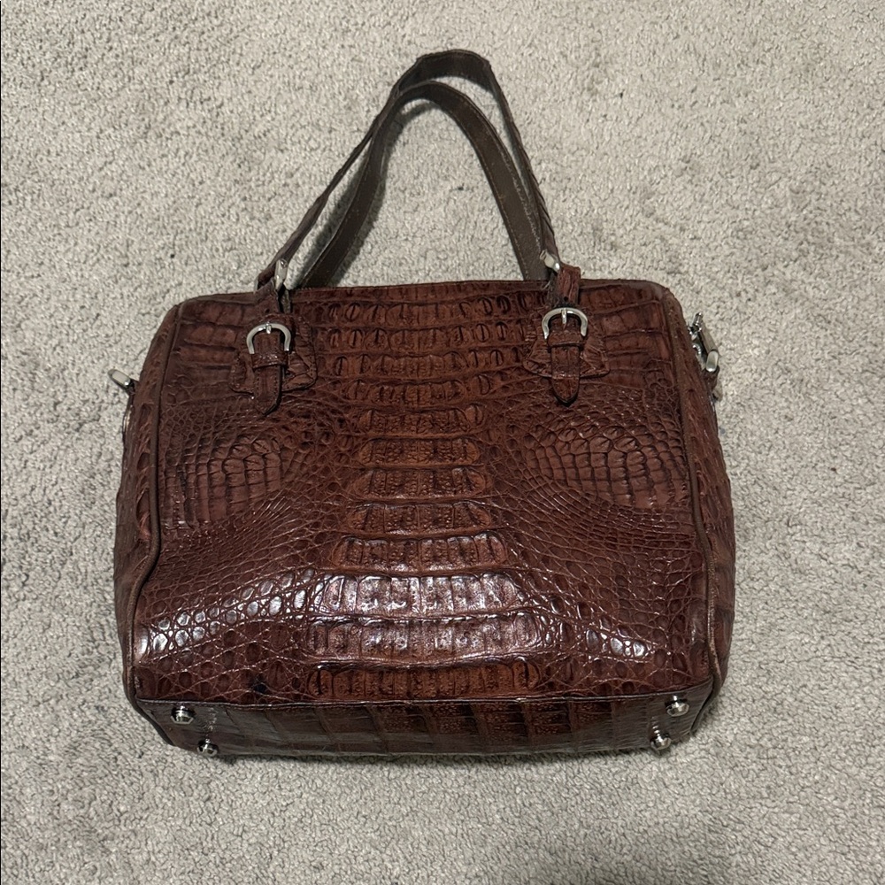 RIVER BRAND, GENUINE, ALLIGATOR SKIN Shoulder Bag
